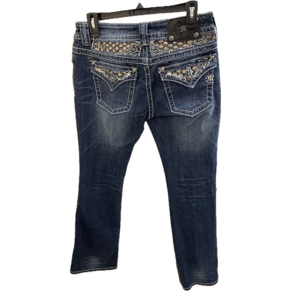 Miss Me Shine On Boot JP5645B Embellished  Jeans 30 (31x33)